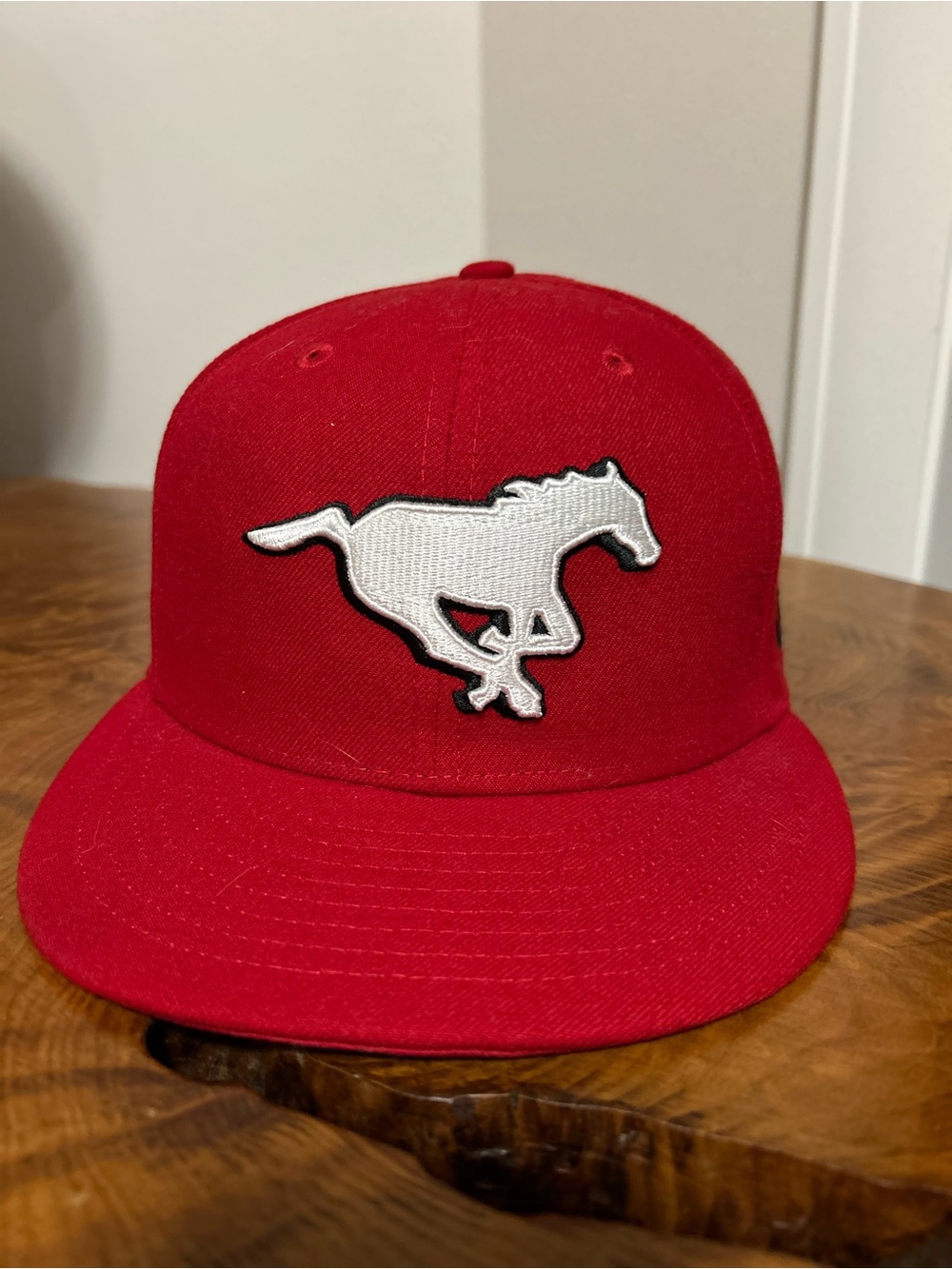 New Era Calgary Stampeders 59FIFTY Fitted Hat - Size 7 1/2 - CFL